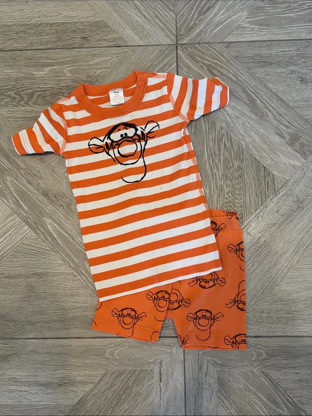 Hanna Andersson Disney Tigger Winnie the Pooh Pajama Set